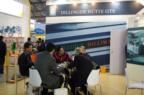 法鋼與德國迪林根公司共同參加2012寶馬展-圖-3