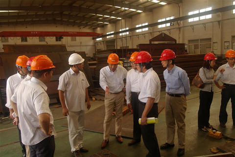 日本JFE集團高管訪問法鋼公司